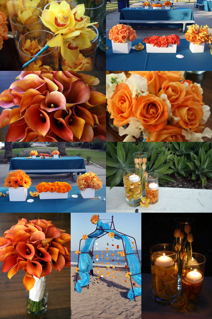  Images by Wedding Aces xo Erin Posted in Aqua and Orange 